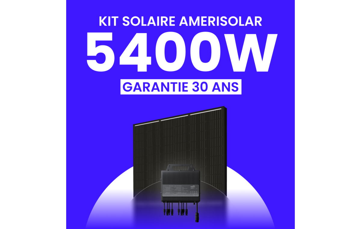 Kit Solaire 5400W Meilleur Prix - Micro onduleurs TSUN