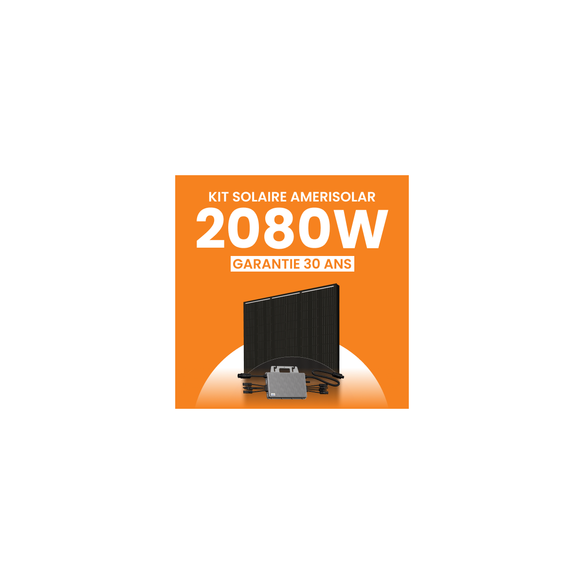 Kit Solaire 2080W Meilleur Prix - Micro onduleurs TSUN