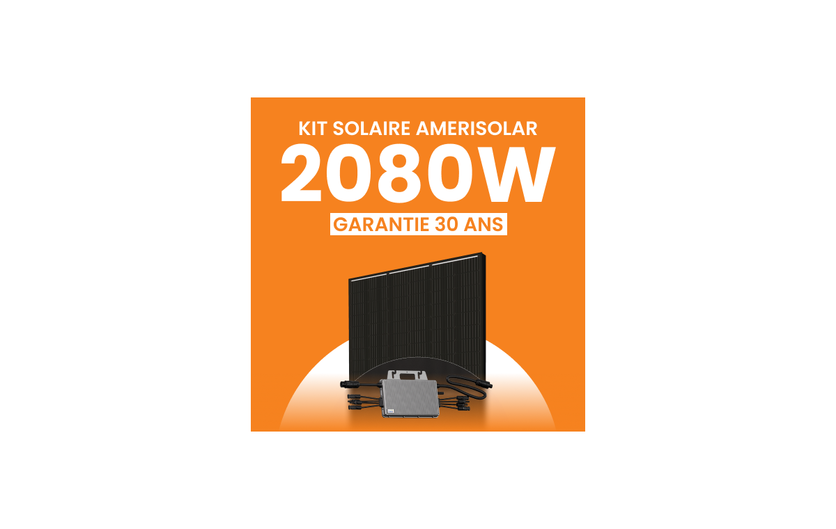 Kit Solaire 2080W Meilleur Prix - Micro onduleurs TSUN
