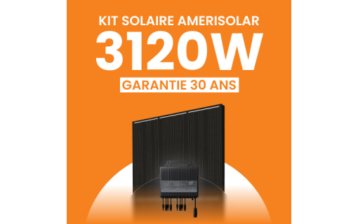 Kit Solaire 3120W Meilleur Prix - Micro onduleurs TSUN