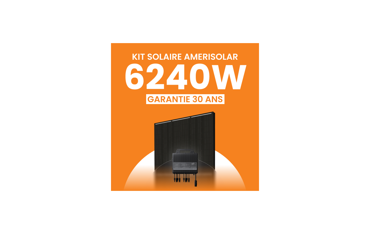 Kit Solaire 6240W Meilleur Prix - Micro onduleurs TSUN