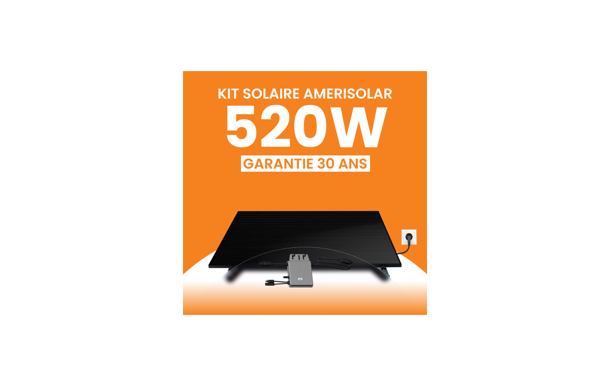 Kit solaire Plug & Play Amerisolar 520W