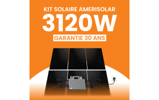 Kit solaire Plug & Play Amerisolar 3120W