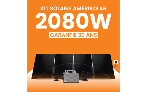 Kit solaire Plug & Play Amerisolar 2080W