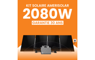 Kit solaire Plug & Play Amerisolar 2080W