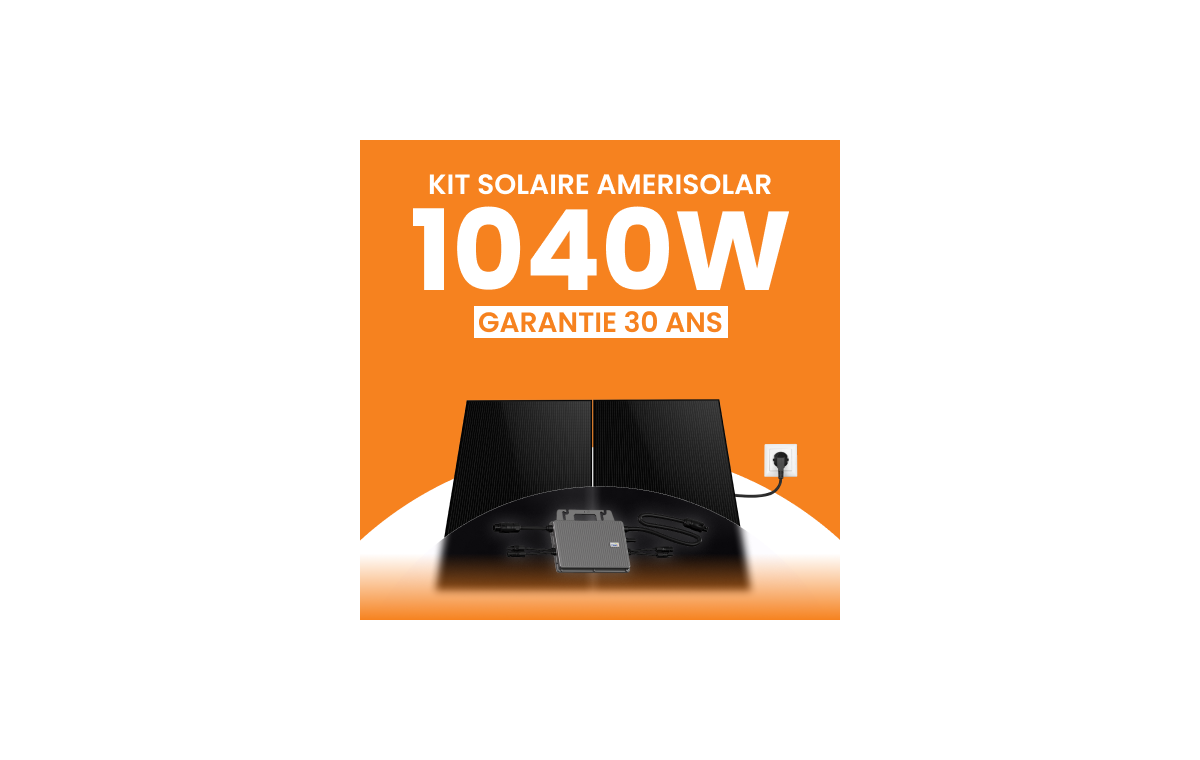 Kit solaire Plug & Play Amerisolar 1040W