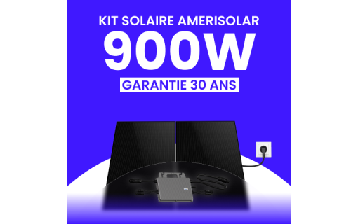 Kit solaire Plug & Play Amerisolar 900W