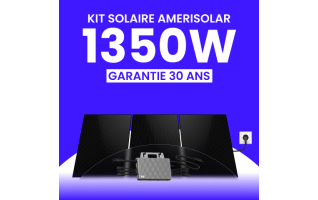 Kit solaire Plug & Play Amerisolar 1350W
