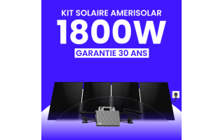 Kit solaire Plug & Play Amerisolar 1800W