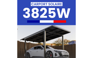 Kit solaire Français + Carport solaire