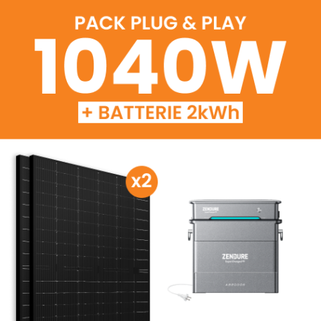 Pack Zendure + Amerisolar 2PV
