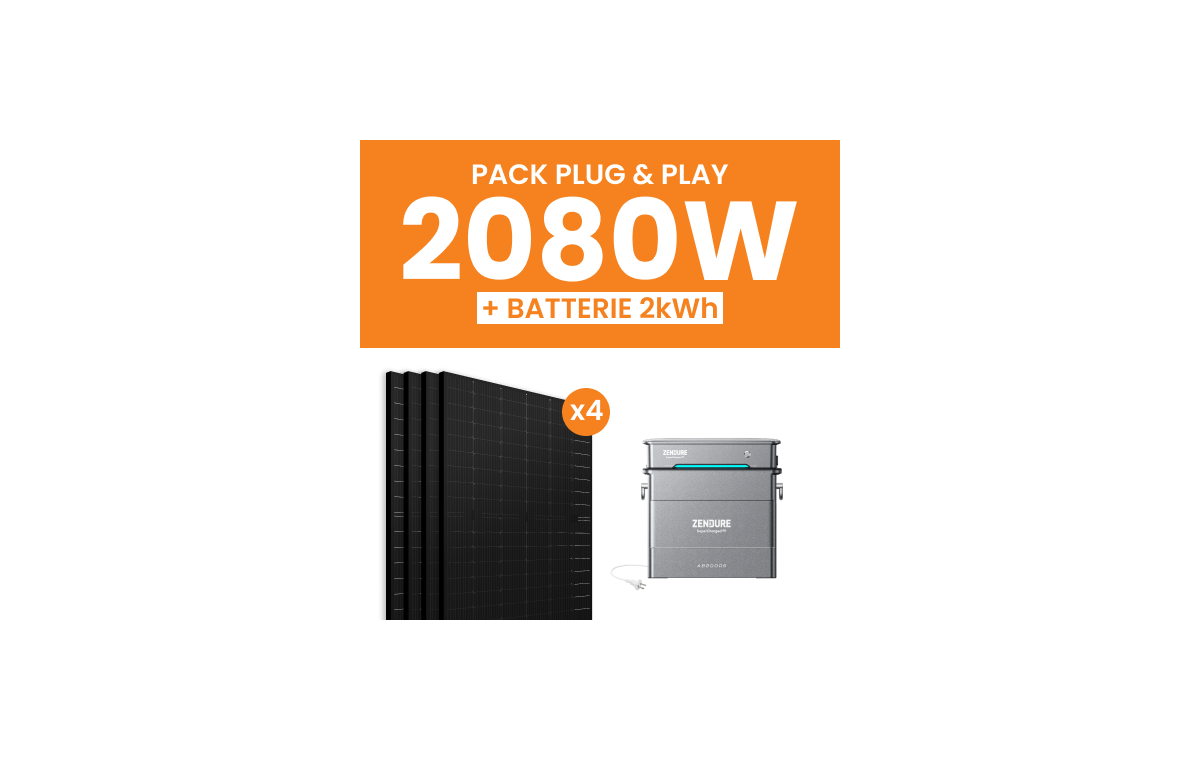 Pack Zendure + Amerisolar 4PV