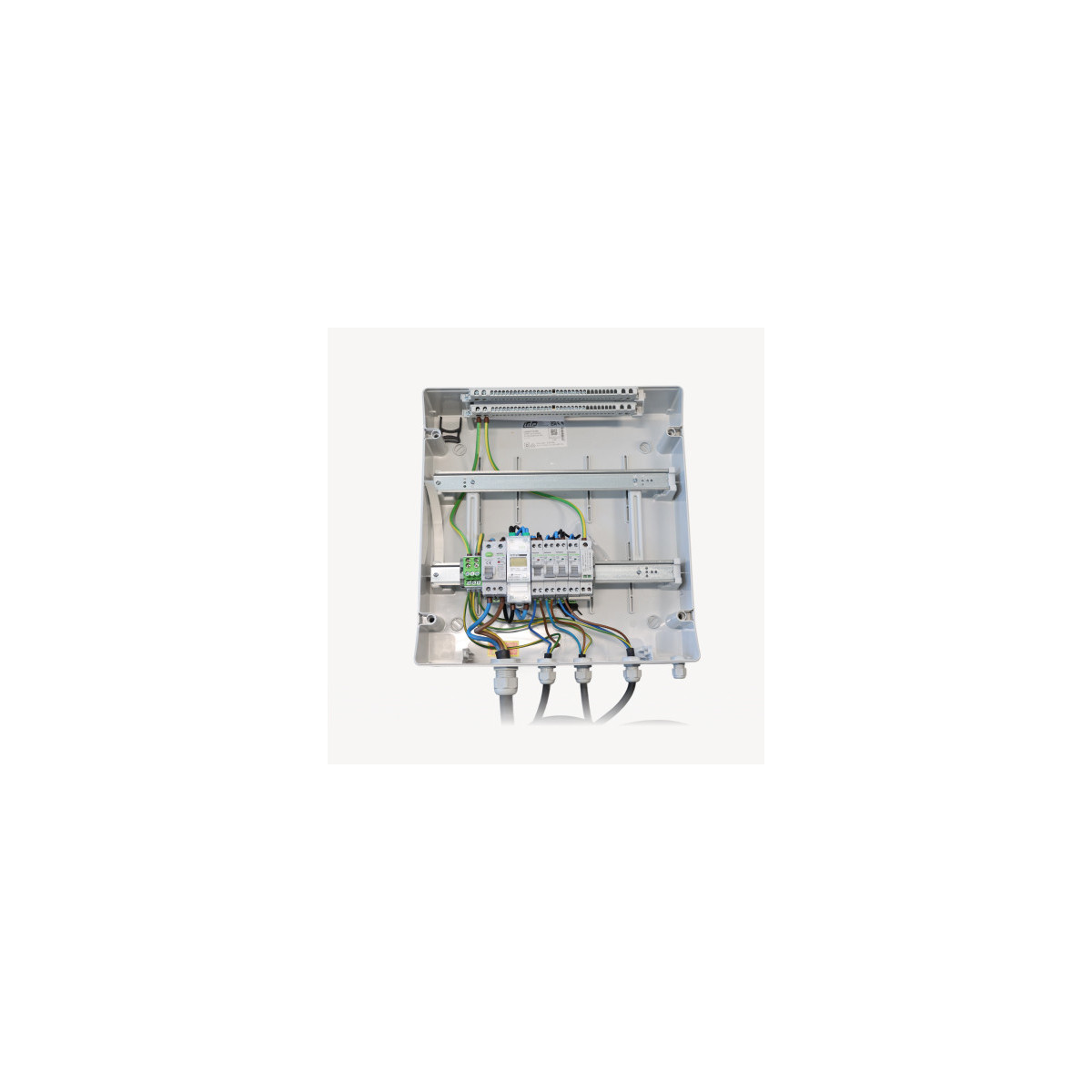 Coffret de protection AC monophasé - 3x3kW