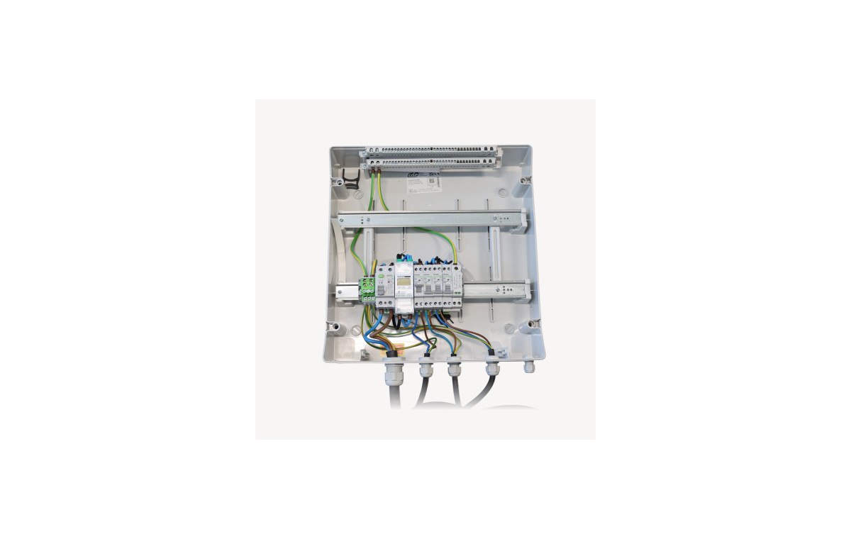 Coffret de protection AC monophasé - 3x3kW
