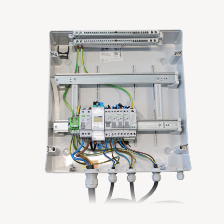 Coffret de protection AC monophasé - 3x3kW Coffret de protection AC monophasé - 3x3kW