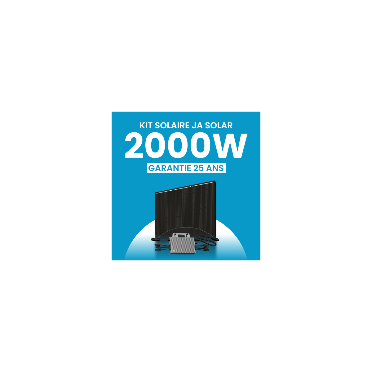 Kit Solaire 2000W JA Solar - Micro onduleurs TSUN