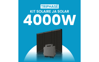 Kit Solaire Autoconsommation 4000W Triphasé - Micro onduleurs APS