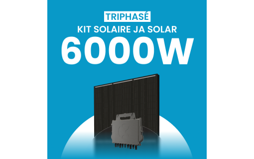 Kit Solaire Autoconsommation 6000W Triphasé - Micro onduleurs APS