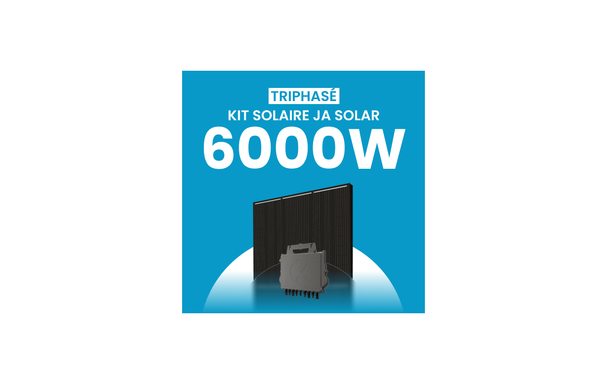 Kit Solaire Autoconsommation 6000W Triphasé - Micro onduleurs APS