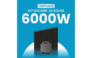 Kit Solaire Autoconsommation 6000W Triphasé - Micro onduleurs APS