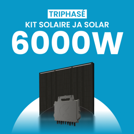 Kit Solaire Autoconsommation 6000W Triphasé - Micro onduleurs APS