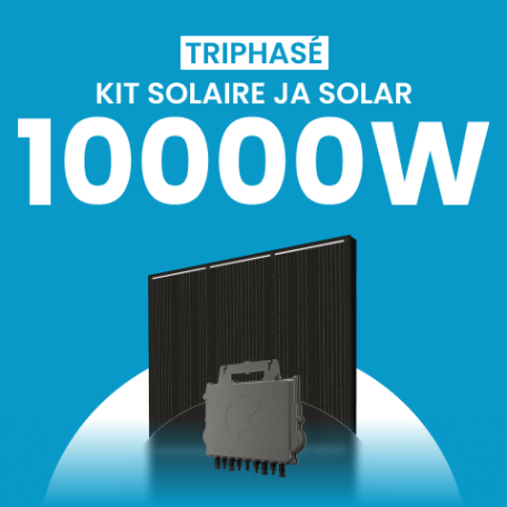 Kit Solaire Autoconsommation 10000W Triphasé - Micro onduleurs APS