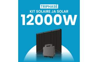 Kit Solaire Autoconsommation 12000W Triphasé - Micro onduleurs APS