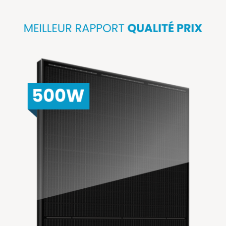 Panneau solaire JA Solar bifacial 500Wc
