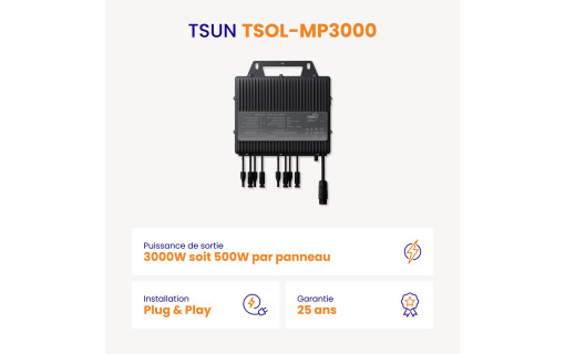 Micro onduleurs TSUN - MP3000