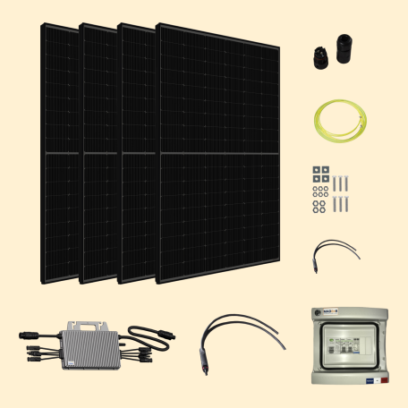 Kit Solaire 2000W Marque française - Micro onduleurs TSUN Kit Solaire 2000W Marque française - Micro onduleurs TSUN
