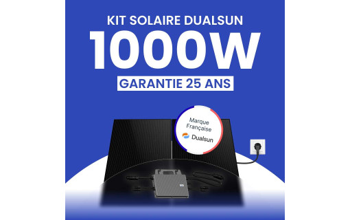 Kit solaire Plug & Play DualSun 1000W