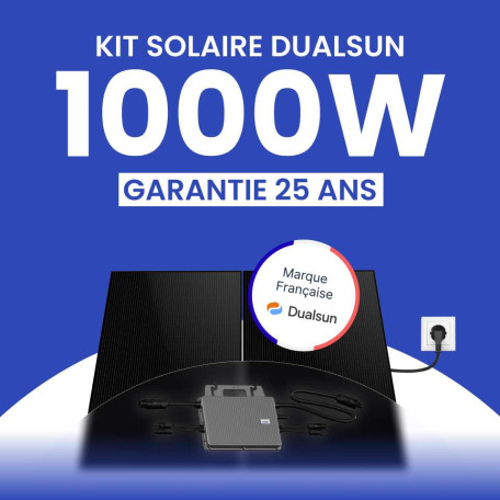 Kit solaire Plug & Play DualSun 1000W