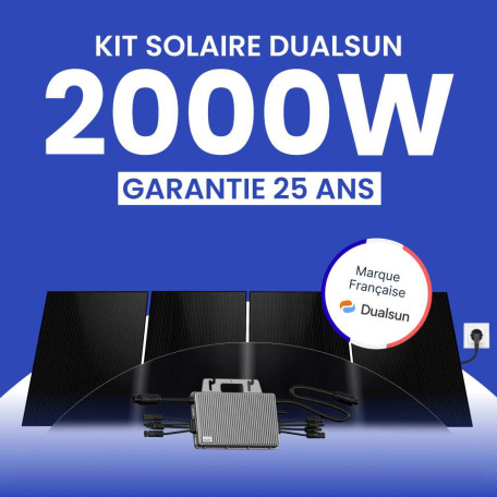 Kit solaire Plug & Play DualSun 2000W