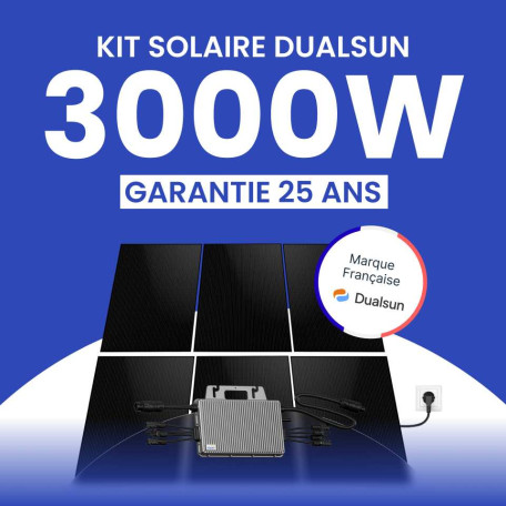 Kit solaire Plug & Play DualSun 3000W