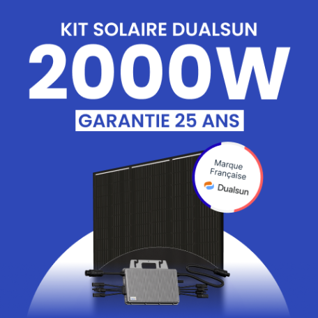 Kit Solaire 2000W Marque française - Micro onduleurs TSUN