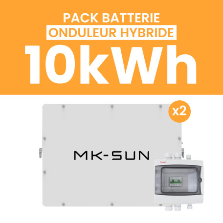 pack batterie solaire 10kwh + coffret de protection batterie