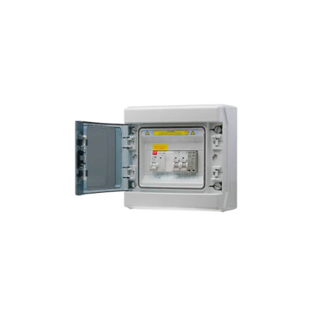 Coffret de protection AC 4 à 6kW – Monophasé précâblé