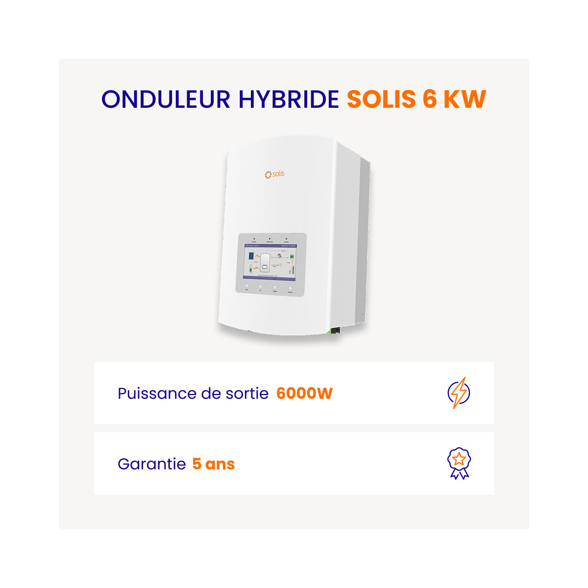 KIT 4000 JA SOLAR ONDULEUR