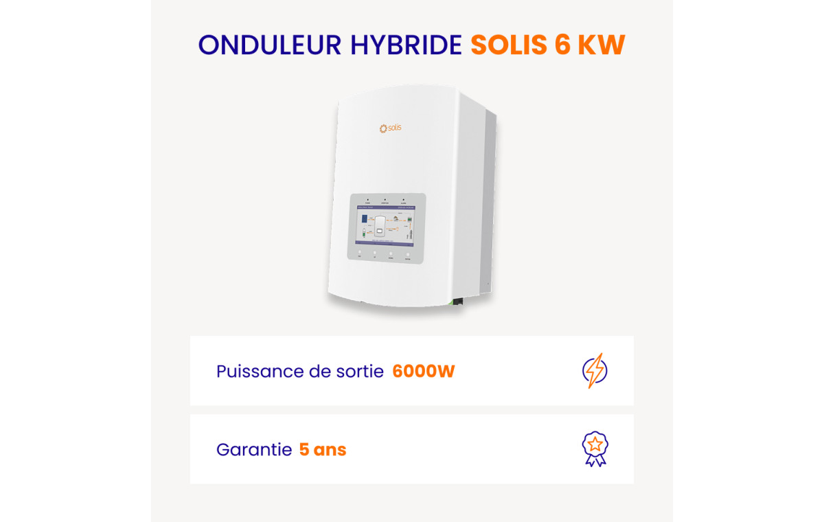 KIT 4000 JA SOLAR ONDULEUR