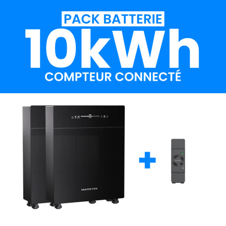 Pack batterie 10kWh Marstek Venus C + compteur intelligent
