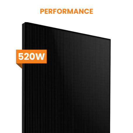Panneau solaire Amerisolar 520W Bifacial