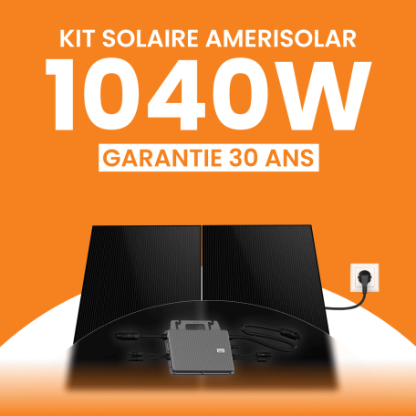 Kit solaire Plug & Play Amerisolar 1040W