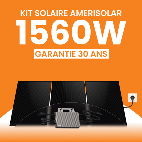 Kit solaire Plug & Play Amerisolar 1560Wc