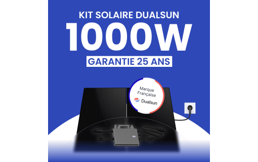 Kit solaire Plug & Play DualSun 1000W