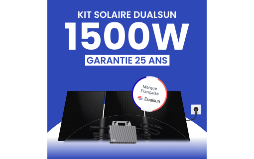 Kit solaire Plug & Play DualSun 1500Wc
