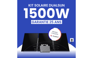 Kit solaire Plug & Play DualSun 1500Wc