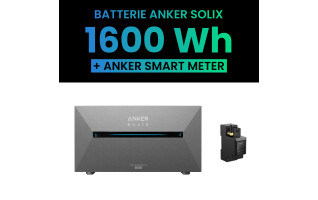 Pack Batterie Anker 1600 AC + Smart Meter