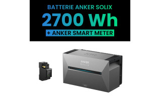 Pack Batterie Anker 2700 PRO + Smart Meter