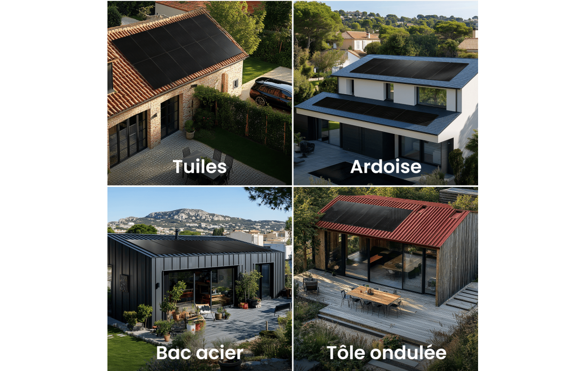 Pattes de montage universelles en « Z » pour panneau solaire