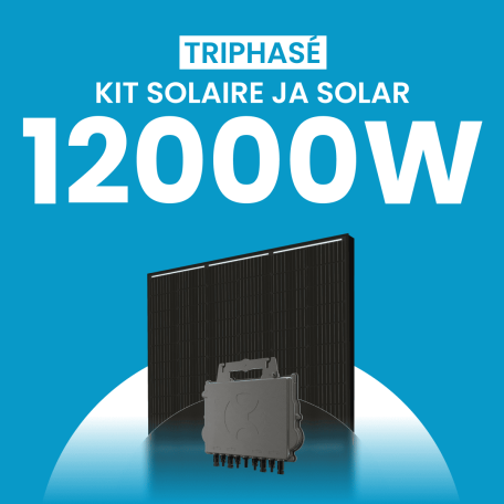 Kit Solaire Autoconsommation 12000W Triphasé - Micro onduleurs APS